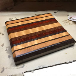 Thirteenth cutting board example.