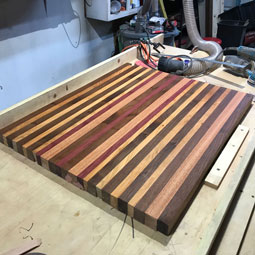 Eleventh cutting board example.