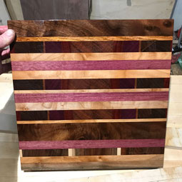 Twelfth cutting board example.