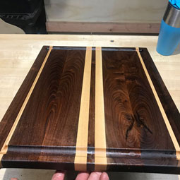 Seventh cutting board example. Second view.