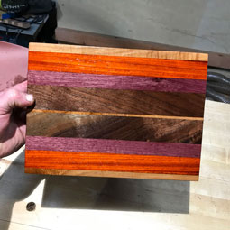 Twenty-second cutting board example. Second view.