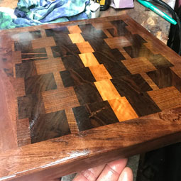 Ninth cutting board example.