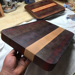 Sixteenth cutting board example.